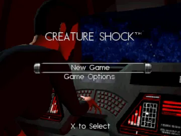 Creature Shock (JP) screen shot title